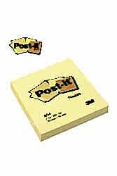 3M Not Kağıdı Post-It Orta Sarı 76 x 76 mm 654 - 3M