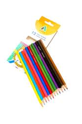 Adel 12 Renk Tam Boy Kuru Boya Kalemi 2315 - Adel