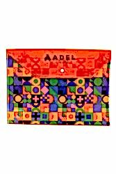 Adel A4 Desenli Çıtçıtlı Dosya 16274 - Adel