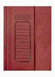 Alemdar Pembe Lüks Yarım Kapak Kapsüllü Dosya - Alemdar