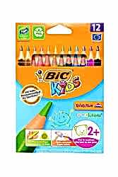 Bic 12 Renk Üçgen Jumbo Boya Kalemi - BIC