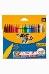 Bic 18 Renk Mum Boya - BIC