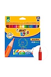 Bic 24 Renk Kuru Boya Kalemi Tam Boy - 2 - BIC