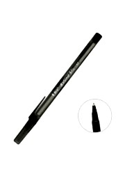 Bic Round Stıc Siyah Tükenmez Kalem - BIC