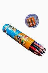 Bic Üçgen Jumbo Boya Kalemi 12+1 Metal Tüp - 3