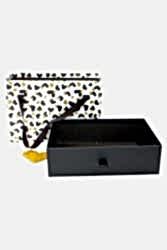 Black White Gold Gift 3'lü Kutu Seti Bx68940 - BLACK