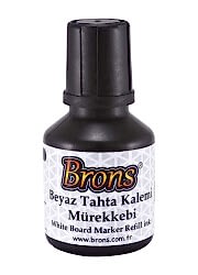Brons Tahta Kalemi Mürekkebi Siyah 30 cc Br-350 - Brons