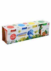 Bu-Bu 4'lü Oyun Hamuru 500 gr Oh0003 - Bu-Bu