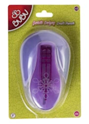 Bubu Büyük Şekilli Delgeç Kar Tanesi Xxl Basım Çapı : 7.6 cm - Bu-Bu