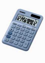 Casio 12 Hane Açık Mavi Hesap Makinesi Ms-20Uc-Lb 12 - Casio