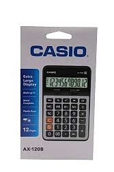 Casio Ax-120-B 12 Hane Masa Tipi Hesap Makinesi - Casio