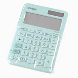 Casio 12 Hane Turkuaz Hesap Makinesi Ms-20Uc-Gn 12 - Casio
