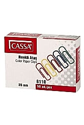 Cassa Renkli Ataş 28 mm Kod:8110 - Cassa