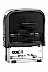 Colop Kaşe Siyah 14 x 38 mm - Colop