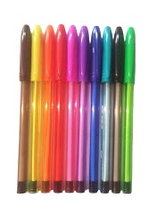 Dosy 10'lu Tükenmez Kalem + Kraf 5'li Fosforlu Kalem Seti - 15