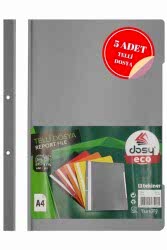 Dosy Telli Dosya Gri 5'li Paket - DOSY
