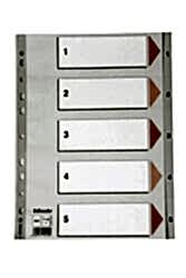 Esselte 1-5 Rakamlı Seperatör Dosya Ayracı Slt-100103 - Esselte
