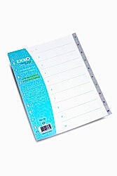 Exxo 1-10 Rakamlı Seperatör Dosya Ayracı Ts 110 - Exxo