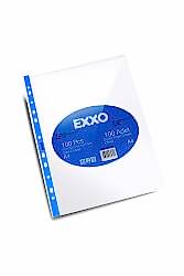 Exxo Kristal A4 Desen Poşet Dosya L-Dosya - Exxo