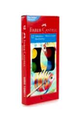 Faber Castell Sulu Boya 12'li Küçük Boy - Faber Castell