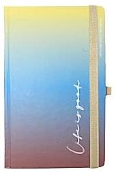 Gıpta 13x21 120 Yaprak Çizgili Lıfe Is Good İpek Dikiş Sert Kapak Defter 5799 - GIPTA