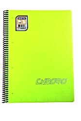 Gıpta A4 Chroma 120 Yaprak Kareli Plastik Kapak Spiralli Defter - Gıpta