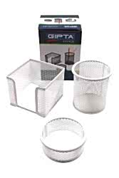 Gıpta F0034 Metal Masa Seti 3'lü Beyaz - Gıpta