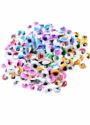 Helvacı Renkli Oynar Göz Tüp 12 mm - Helvacı