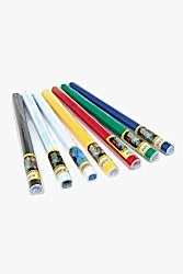 Inox Yapışkanlı Asetat Kırmızı 45 cm x 2 M 08615 - Inox