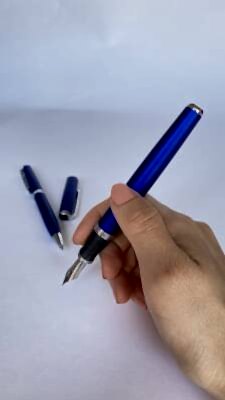 İnoxcrom W.S Earth Azul Lunar Dolma Kalem + Tükenmez Kalem Takım W.S - 1