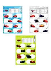 Keskin Cars Ders Programlı Okul Etiketi 3'lü - Keskin Color