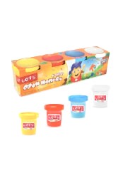 Lets 4 Lü Oyun Hamuru 460 gr 8440 - Lets