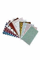 Lino A4 Foto Karton 10 Adet Farklı Desen 2701J - Lino