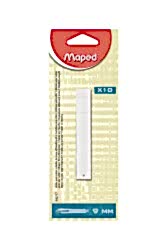 Maped Dar Maket Bıçağı Yedeği 10'lu Tüp 640717 - Maped