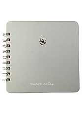 Gıpta Spiralli Sert Kapak Defter 100 Yaprak Çizgili 16 x 16 cm - Gıpta