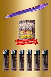 Mikro 0.7 Versatil Kalem + Tombow 6'lı 0.7 Kalem Ucu Seti (A5 Defter Hediye) - 10