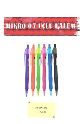Mikro 0.7 Versatil Kalem + Tombow 6'lı 0.7 Kalem Ucu Seti (A5 Defter Hediye) - 12