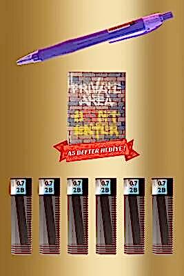 Mikro 0.7 Versatil Kalem + Tombow 6'lı 0.7 Kalem Ucu Seti (A5 Defter Hediye) - 7