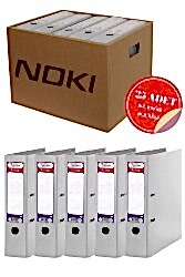 Noki Beyaz Geniş Klasör Seti (25 Adet) - Noki