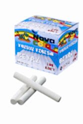 Nova Color 100'lu Beyaz Tozsuz Tebeşir - Nova Color