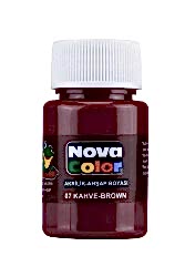 Nova Color Akrilik Boya Kahve Şişe Nc-175 - Nova Color