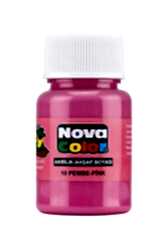Nova Color Akrilik Boya Pembe Şişe Nc-178 - Nova Color