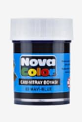 Nova Color Nc-151 Mavi Su Bazlı Cam Boyası 30 cc - Nova Color