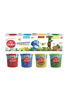 Nova Color Parmak Boyası 25 ml 6'lı + Bu-Bu 4'lü Oyun Hamuru Seti - 5