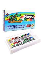 Nova Color Yağlı Boya 7'li Takım - Nova Color