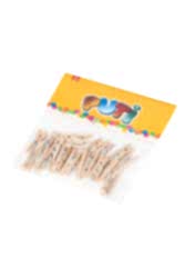 Puti 4674 Küçük Ahşap Mandal Naturel 24'lü Paket - Puti