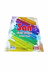 San El İşi Kağıdı 10 Renk Poşetli - San