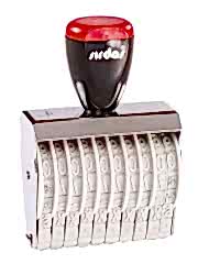 Sırdaş 15910 10 Haneli Numaratör 9 mm - Sırdaş