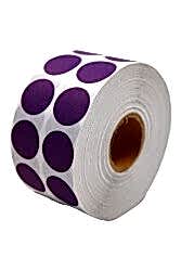 Taneks 20 mm Mor Nokta Etiket 2500Lü - Taneks