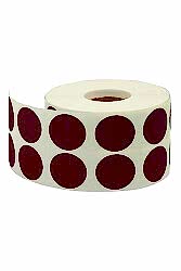 Taneks 25 mm Mor Nokta Etiket 2500 Lü - Taneks